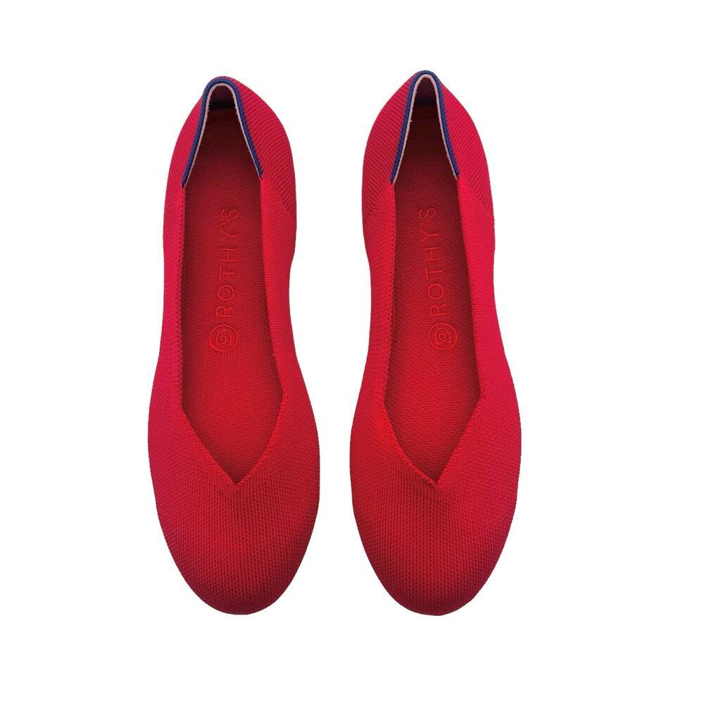 Rothy’s The Flat In Ruby Women’s Size 9.5 - image 3